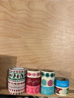 36 Various Holiday Washi Tapes Set
